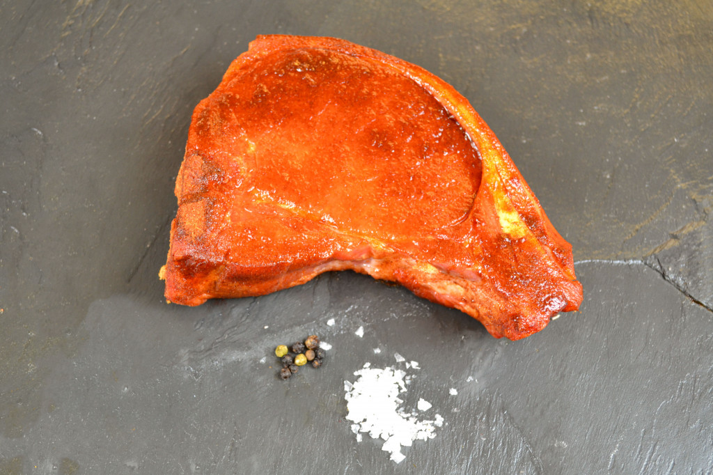 Smokey BBQ Thick Cut Rind On Pork Loin Chops