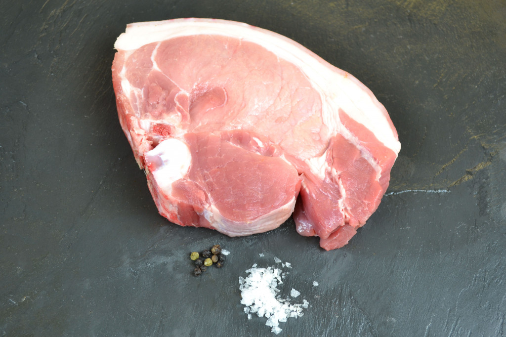 Thick Cut Rind On Pork Loin Chops