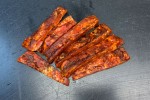 Smokey bbq pork ribs